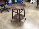 Old Wicker Table
