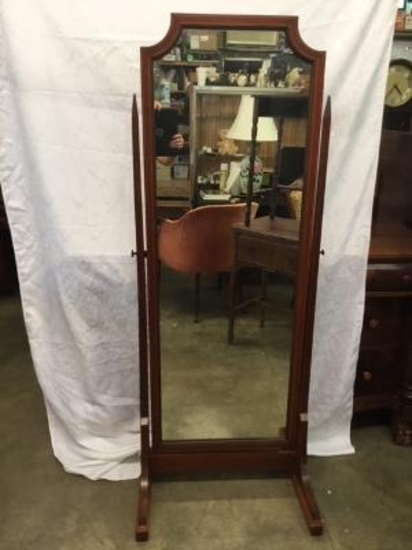 String Inlaid Chevel Mirror