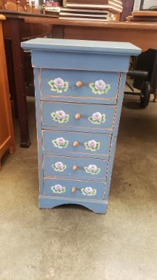 Small Painted Pine Cabinet