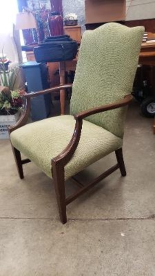 Upholstered arm chair