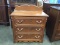 Walnut Chest With Backsplash