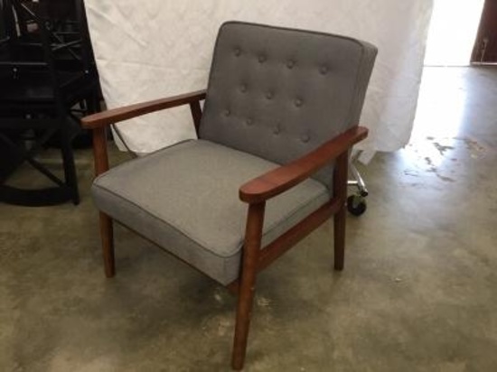 Modern Gray Arm Chair