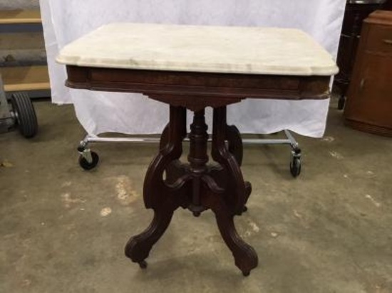 Marble Top Parlor Table