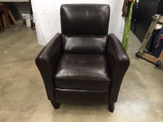 Small Leather Recliner