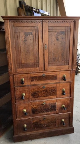 Antique Walnut Chest