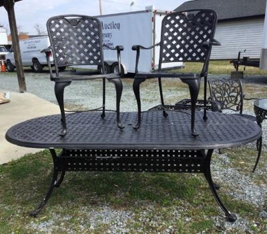 Patio Table with 2 Chairs