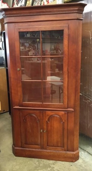 Cherry Corner Cabinet