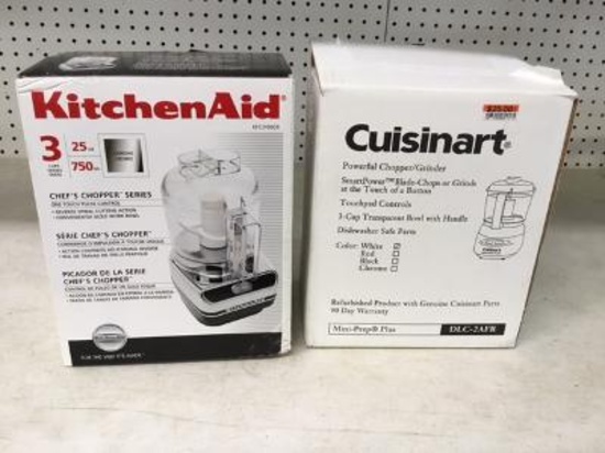 KitchenAide, Cuisinart Choppers