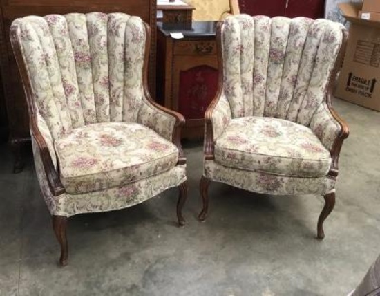 Pair Upholstered Chairs