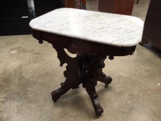 Victorian Marble Top Table