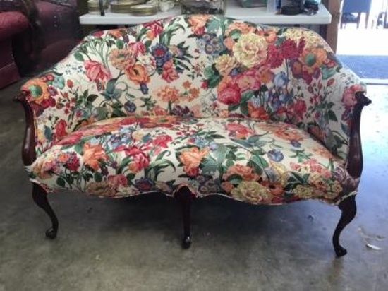 Floral Settee