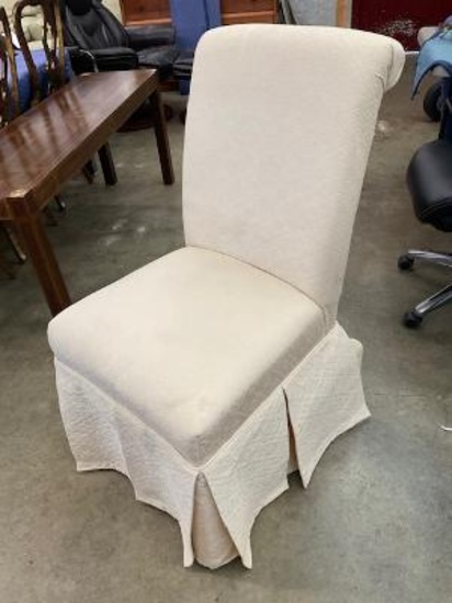 Cream Upholstered Chair