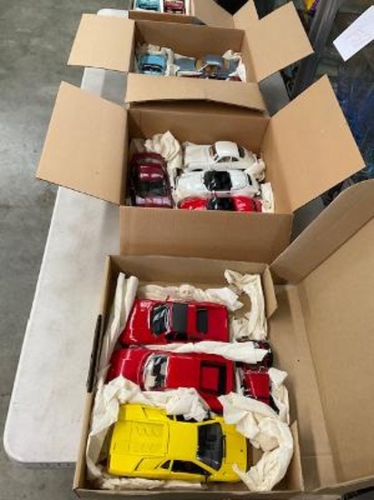 4 Boxes Die Cast Cars