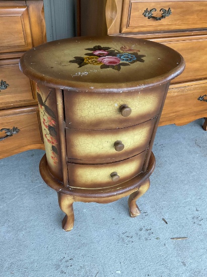 Small Painted End table