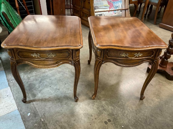 Pair End Tables by Thomasville
