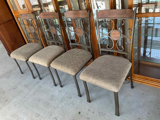 Four Metal Chairs