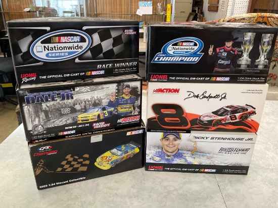 6 Diecast Some Signed