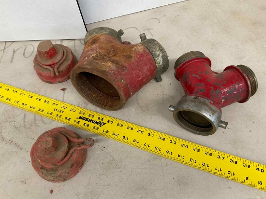 Hydrant, Hose Conectors, Caps