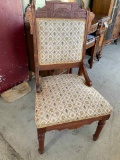 2 Walnut Side Chairs