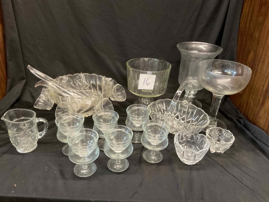 Assorted Glassware