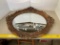 Ornate Oval Mirror
