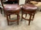 2 Swivel Barstools