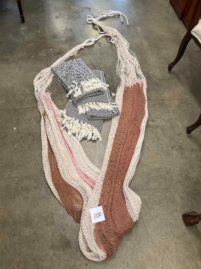 Hammock, organic Cotton throws