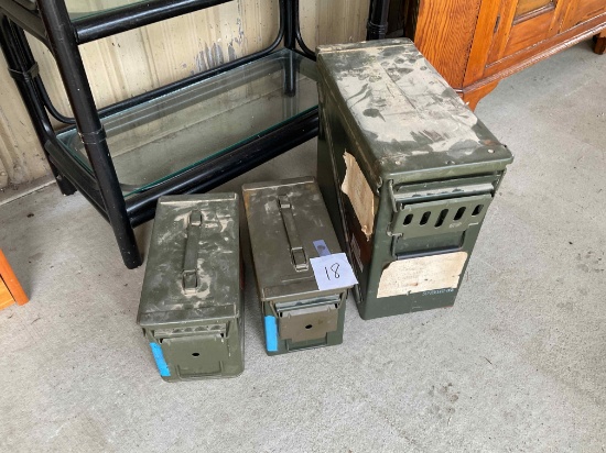3 Ammo Boxes