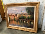 Large Oil on Canvas