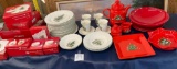 Christmas Dishes, Several Patterns