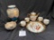 Teaset, Vase, Bowl