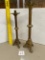 Early Brass Candlesticks