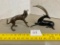 Small Loet Sculpture, Small Bronzed Dog