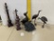 Iron, Metal Animals, etc