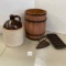 Jug, Barrel, Iron, Corn Stick Pan