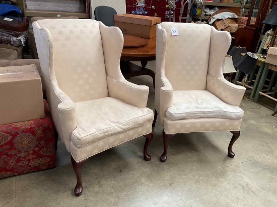 2 Wingback Chairs