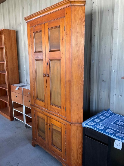 Antique Corner Cabinet