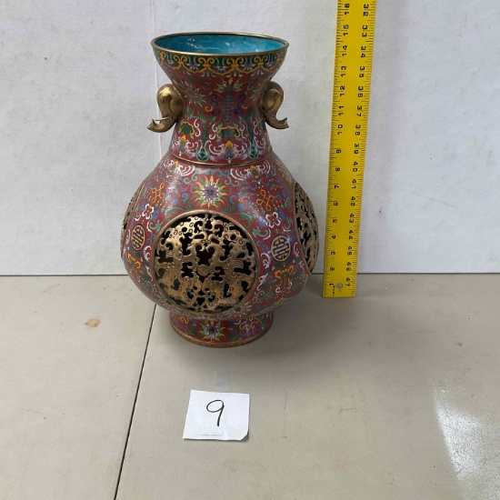 Cloisonne Vase