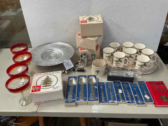 Mugs, Bar items, Pewter, Candles, etc