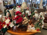 Santas, Trees