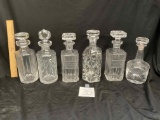 6 Decanters