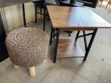 Side Table, Stool