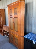 Antique Corner Cabinet
