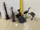 Iron, Metal Animals, etc
