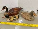 Wooden Duck, Goose, Clay Duck