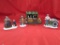 4 Piece Heritage Village Collection, 3 piece Poultry Market