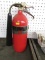 5lb fire extinguisher. may or may not be charged.