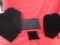 Black Clutch Purse, 4 Jewelry Displays