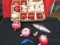 Lot of Christmas Ornaments, 12 assorted ornaments,