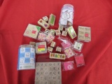 12+ wooden stamps. most never used.